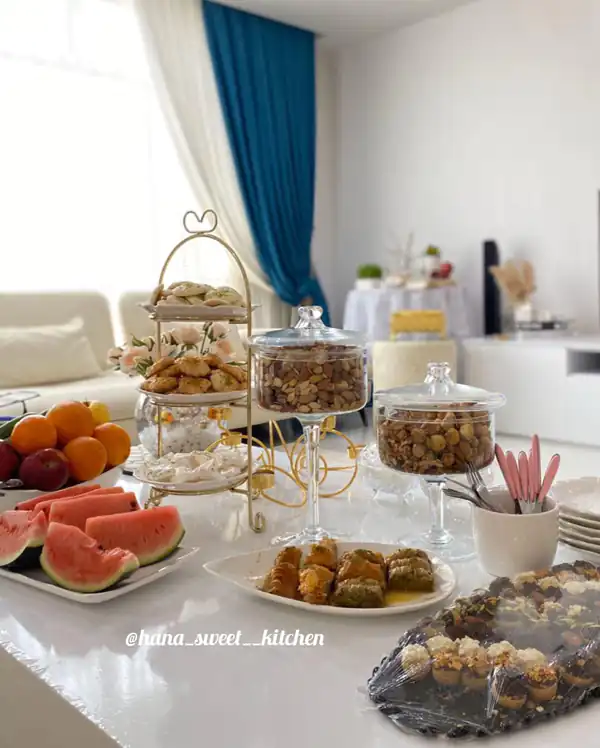 میز عصرانه پاییزی