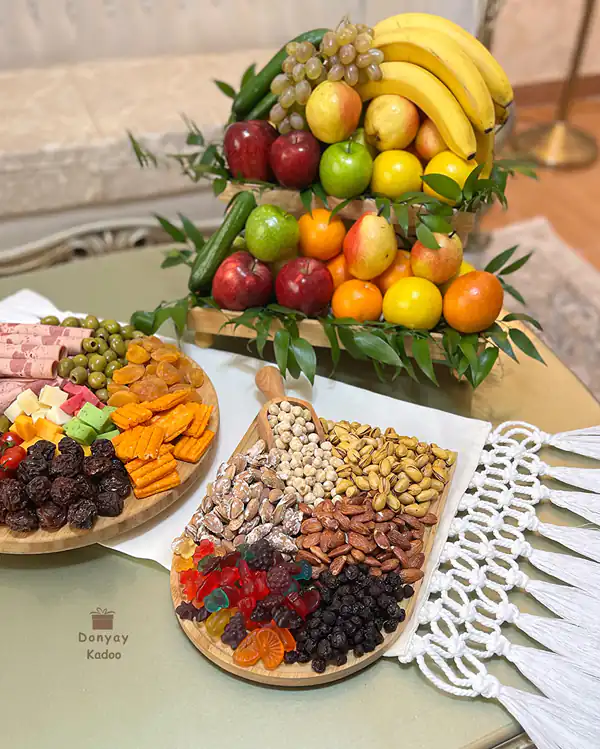 میز عصرانه پاییزی