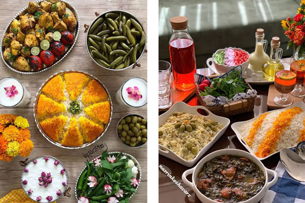 چیدمان میز شام مهمانی میز شام ساده و شیک عکس میز شام لاکچری خارجی چیدمان میز شام سلف سرویس تزیین میز مهمانی ساده میز عصرانه زمستانی