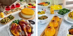 میز پذیرایی شام برای مهمان با دیزاین حرفه ای و خاص
