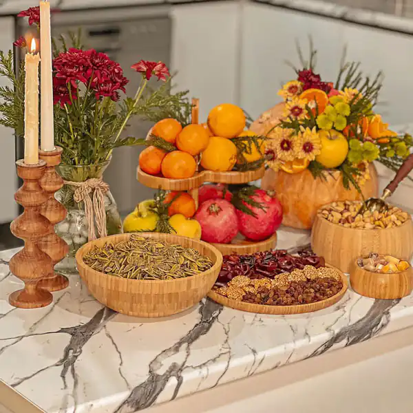 میز یلدا مدرن