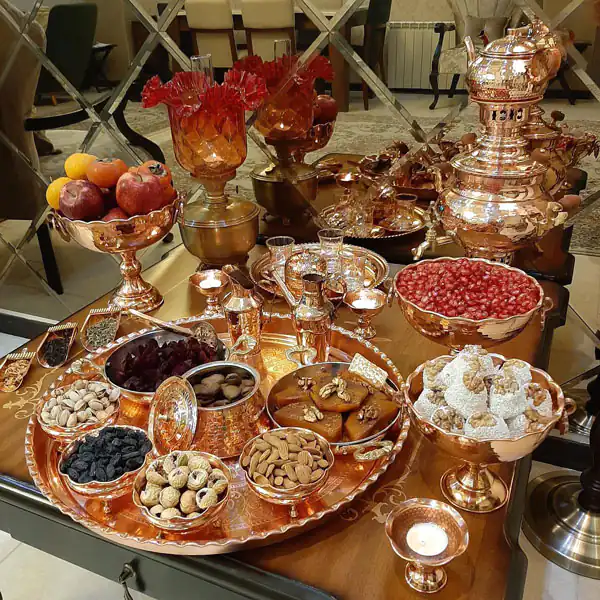میز یلدایی شیک