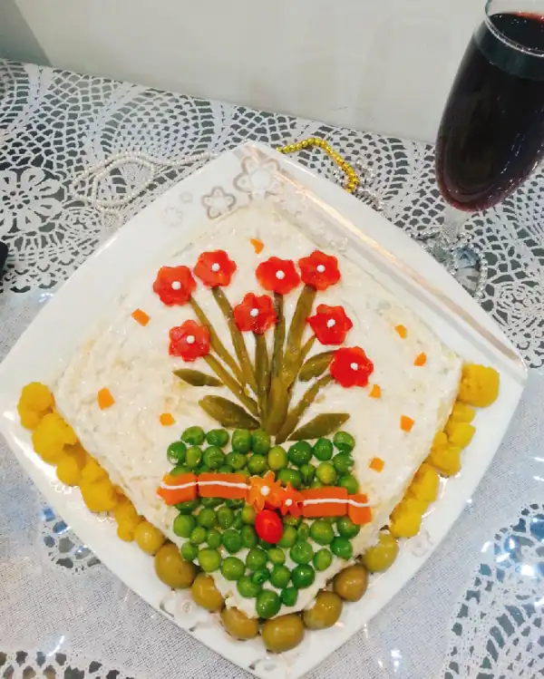 مدل سالاد الویه قالبی