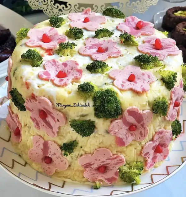 مدل سالاد الویه قالبی