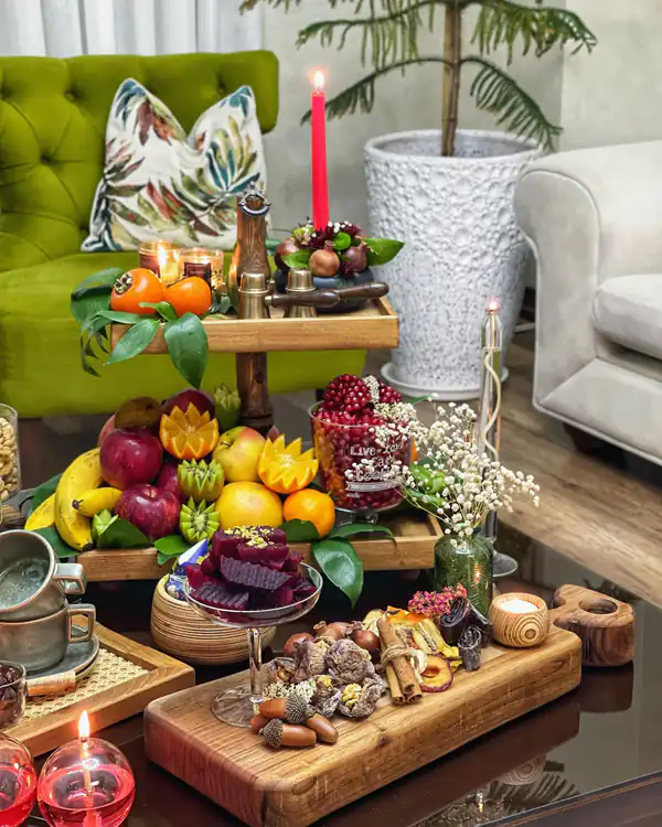 شیک ترین میز شب یلدا