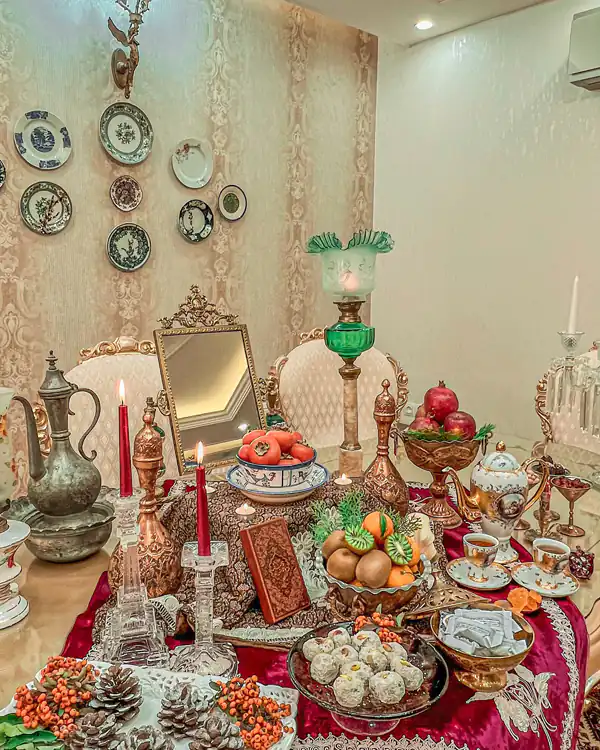 شیک ترین میز یلدایی