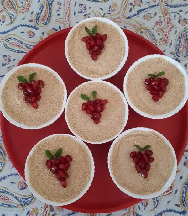 تزیین انواع دسر مجلسی