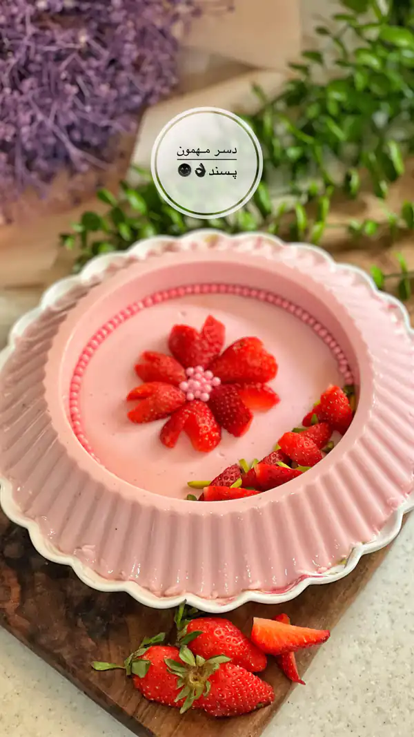 تزیین دسر برای تولد