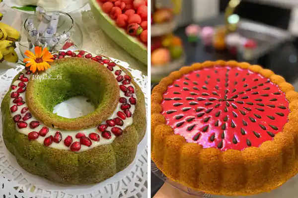کیک شب یلدا لاکچری تزیین کیک شب یلدا خانگی تزیین کیک شب یلدا خانگی با ژله کیک شب یلدا ساده مدل کیک شب یلدا قشنگ ترین کیک شب یلدا