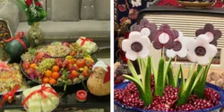 تزیین میوه شب یلدا ۱۴۰۴ برای میز پذیرایی شیک و مجلسی