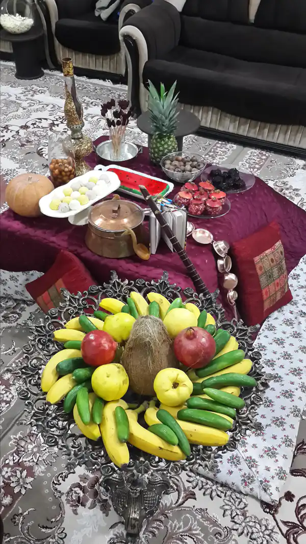 تزیین میوه شب یلدا ۱۴۰۴