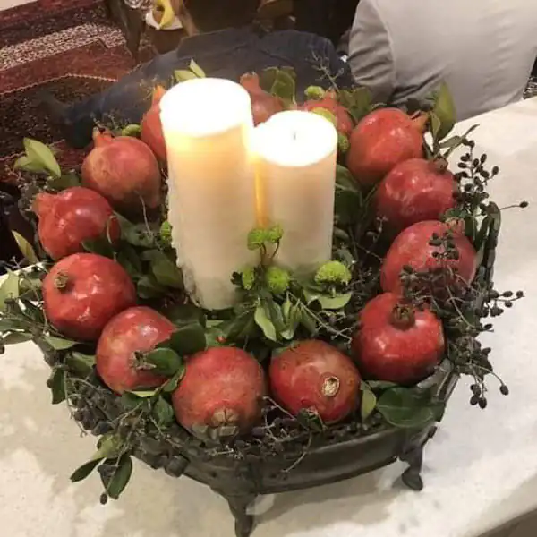 تزیین شب یلدا ۱۴۰۴ در خانه