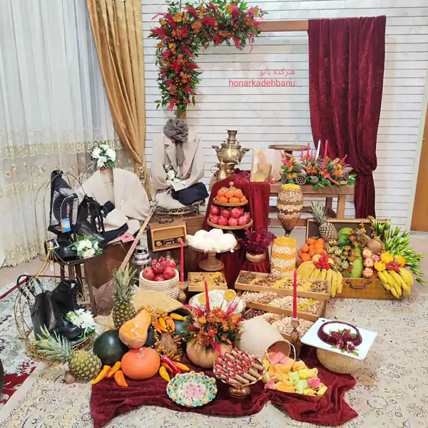 تزیین شب یلدا برای اینستاگرام