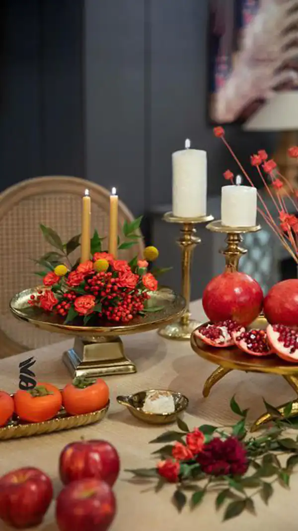 تزیین شب یلدا برای اینستاگرام