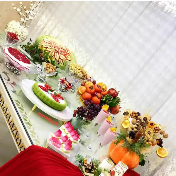 تزیین شب یلدا برای اینستاگرام