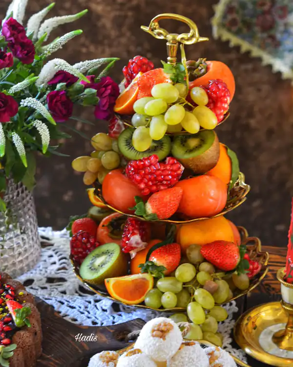تزیین شب یلدا برای اینستاگرام