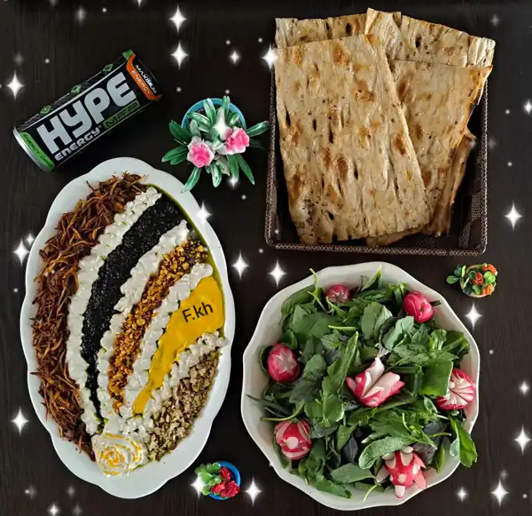 تزیین سفره آرایی مهمانی