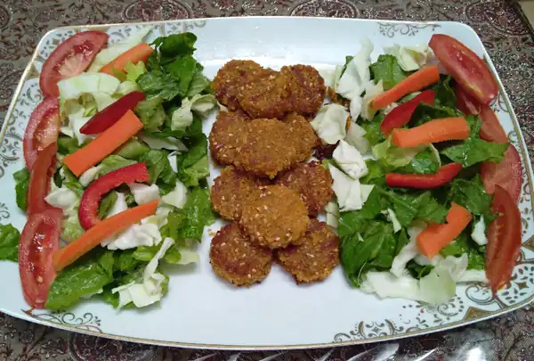 عکس تزیین غذا برای مدرسه