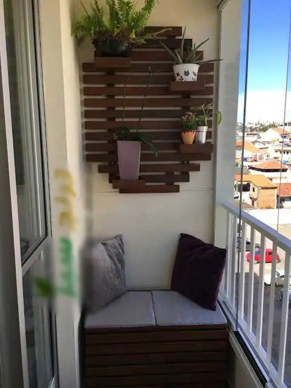 ایده چیدمان بالکن کوچک