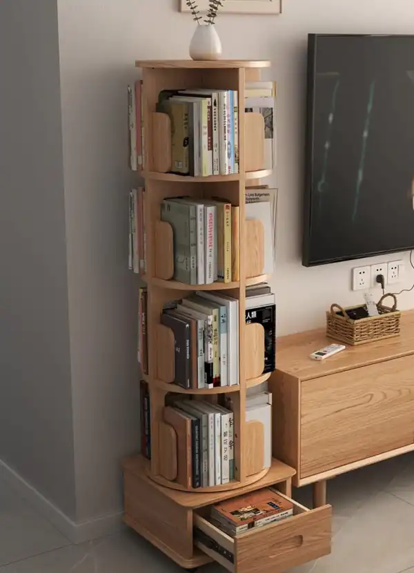 جدیدترین مدل کتابخانه چوبی