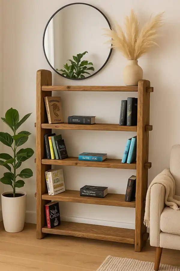 جدیدترین مدل کتابخانه چوبی