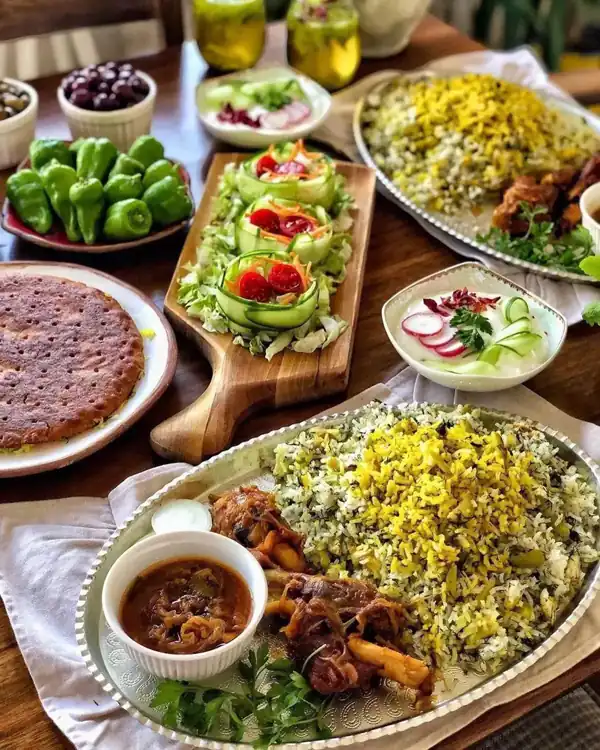 میز پذیرایی شام جدید