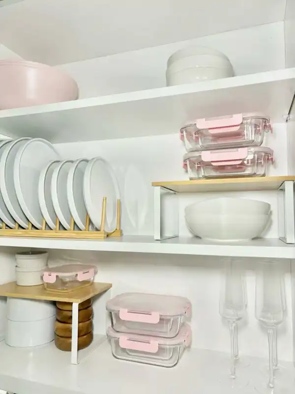 مدل چیدمان داخل کابینت اشپزخانه