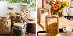بانکه جا حبوباتی برای نظم دهی به کابینت های آشپزخانه
