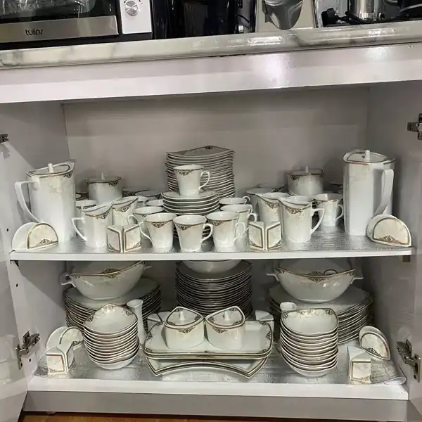 مدل چیدمان کابینت عروس