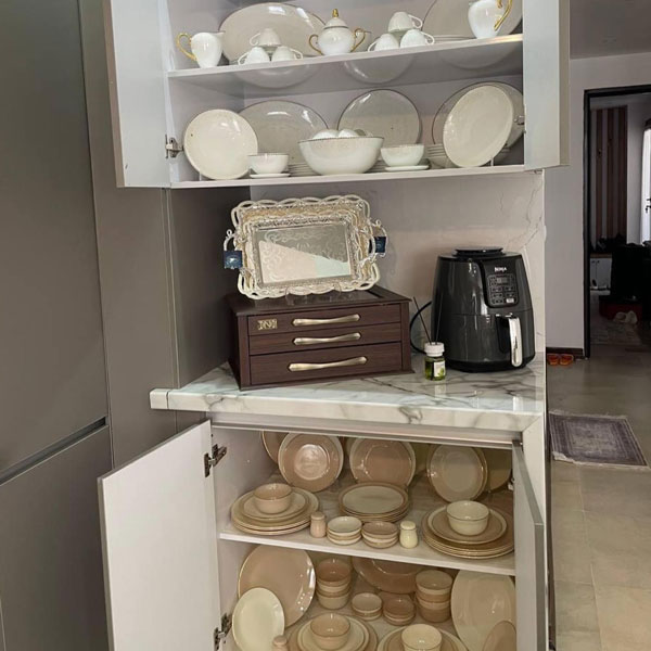 مدل چیدمان کابینت آشپزخانه عروس