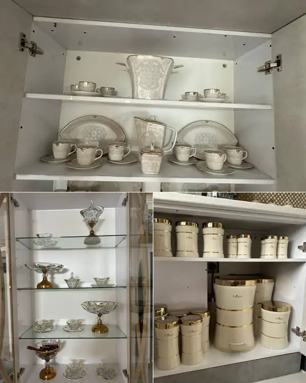 مدل چیدمان کابینت آشپزخانه ایرانی