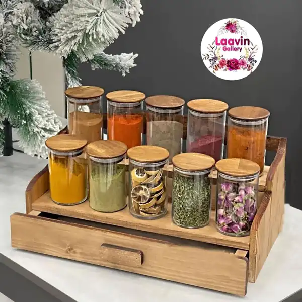 وسایل آشپزخانه جا ادویه