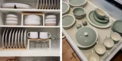بهترین چیدمان داخل کابینت برای نظم دهی اصولی و درست