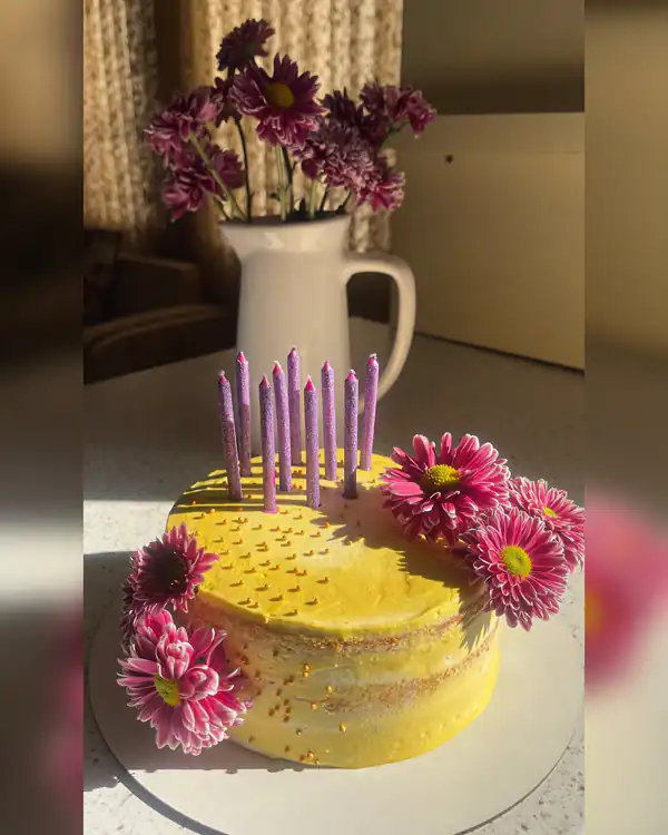ایده تزیین کیک تولد خانگی لاکچری