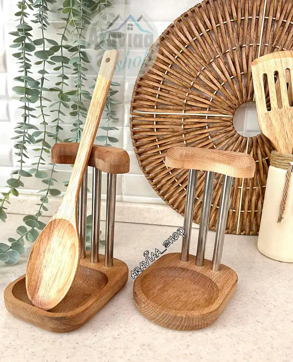 وسایل آشپزخانه چوبی جدید