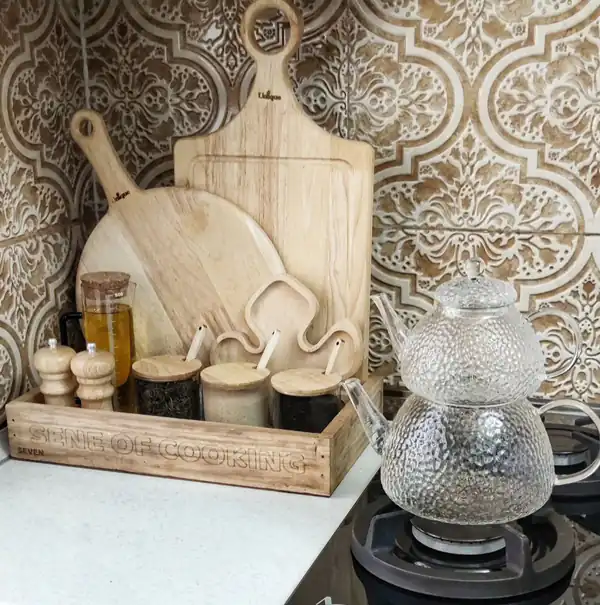 وسایل آشپزخانه چوبی جدید