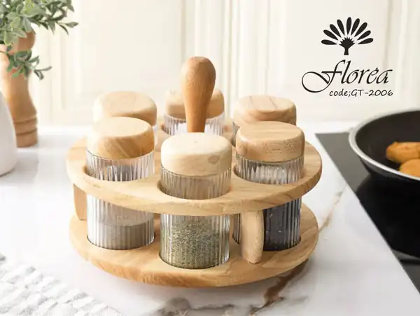وسایل آشپزخانه چوبی جدید