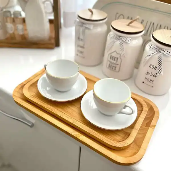 وسایل آشپزخانه چوبی ساده