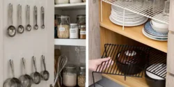 بهترین چیدمان کابینت آشپزخانه کوچک به شکل اصولی