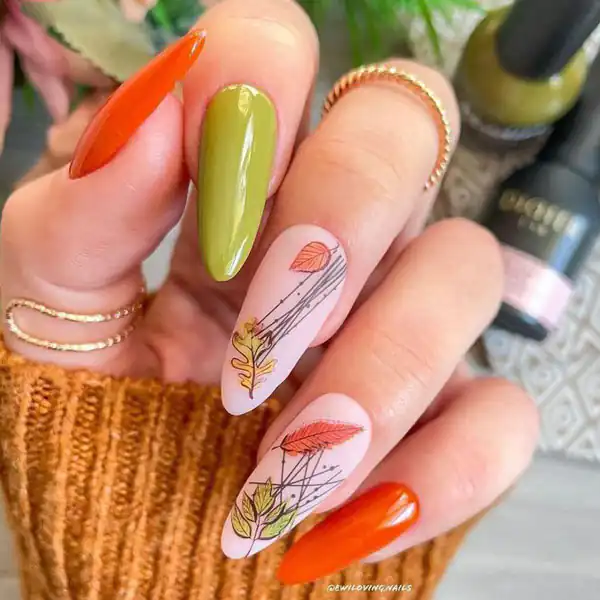 طرح ناخن شیک و باکلاس پینترستی