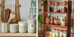 برای تزیین روی کابینت آشپزخانه از چه وسایلی استفاده کنیم