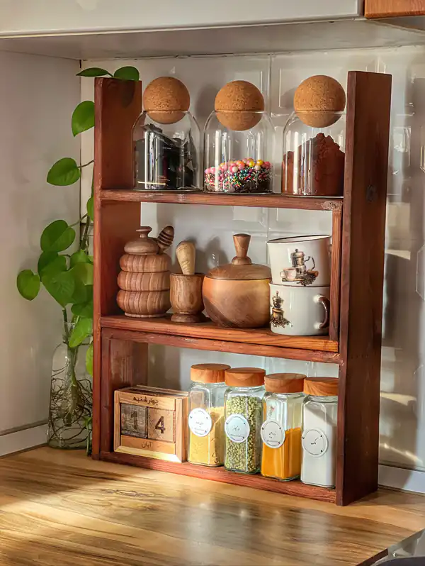 برای تزیین روی کابینت