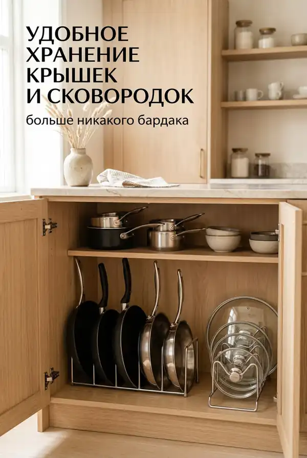 چیدمان داخل کابینت ساده