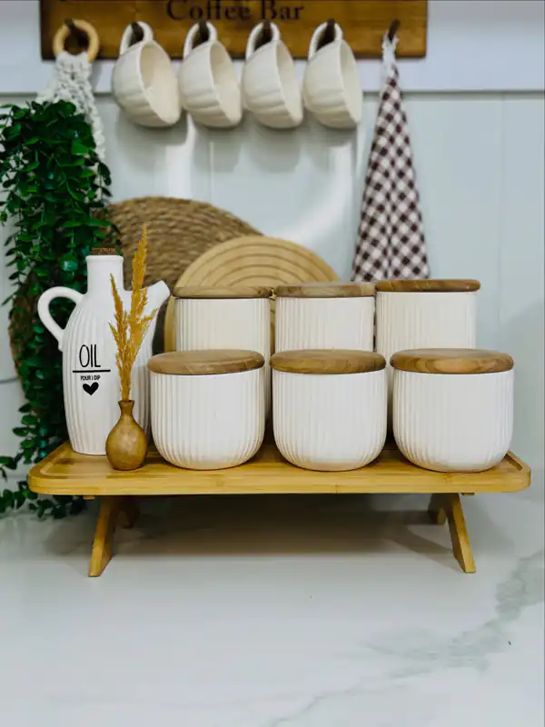 چیدمان استند کنار گاز