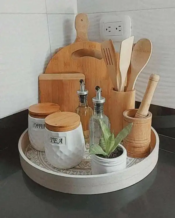 چیدمان کنار گاز عروس