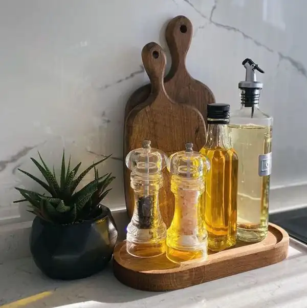 چیدمان کنار گاز عروس