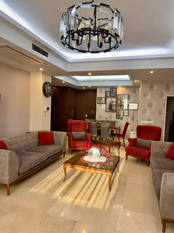 چیدمان مبل پذیرایی مستطیل