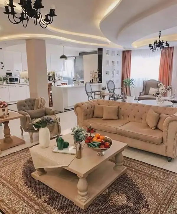 دکوراسیون پذیرایی شیک