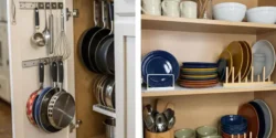 ایده چیدمان داخل کابینت ظروف با اصول ساده و کاربردی