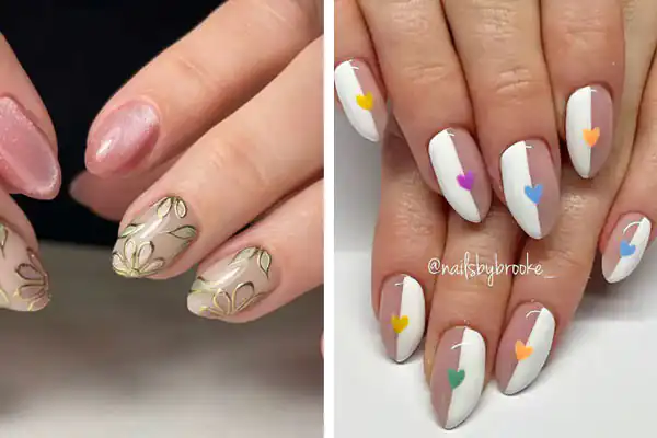 ایده طرح ناخن شیک و باکلاس دخترانه برای امسال